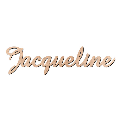 Recorte Jacqueline Amaze / MDF 3mm