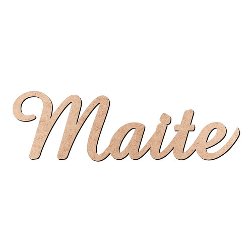 Recorte Maite Amaze / MDF 3mm