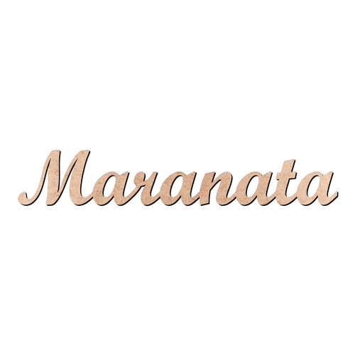 Recorte Maranata Script Mt Std / MDF 3mm