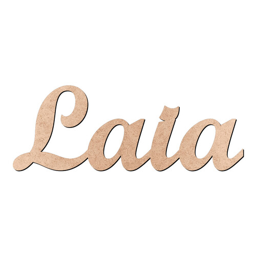 Recorte Laia Script Mt Std / MDF 3mm