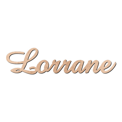 Recorte Lorrane Amaze / MDF 3mm