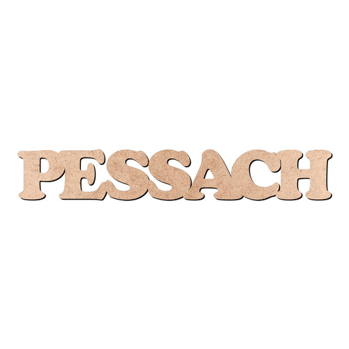 Recorte PESSACH Cooper Black / MDF 3mm