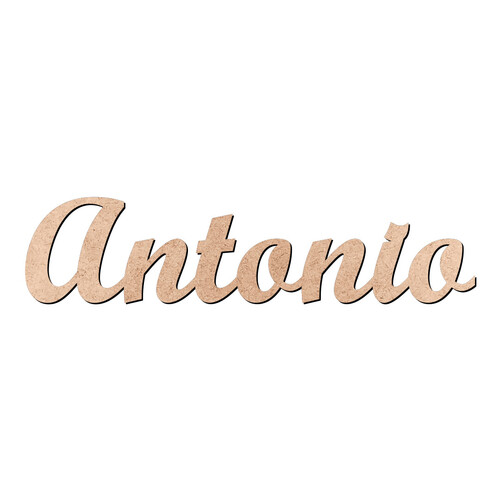 Recorte Antonio Script Mt Std / MDF 3mm