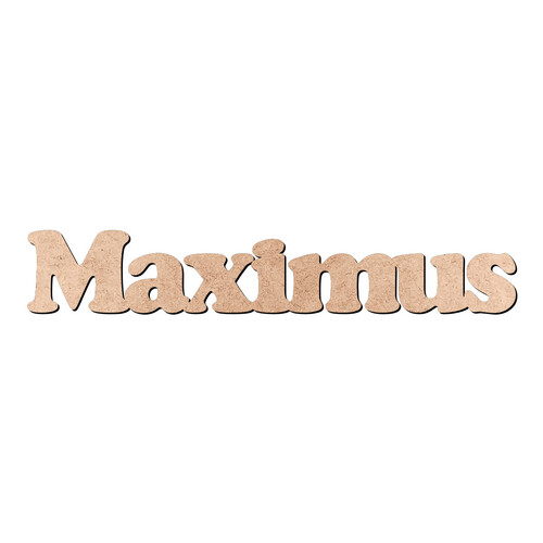 Recorte Maximus Cooper Black / MDF 3mm