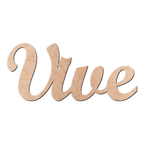 Recorte Vive Script Mt Std / MDF 3mm