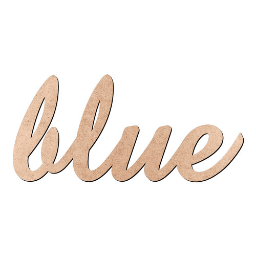 Recorte blue Amaze / MDF 3mm