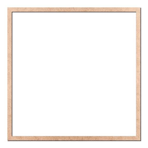 Recorte Moldura Quad 90 cm Borda 3 cm / MDF 3mm