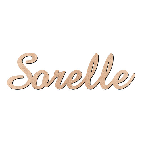 Recorte Sorelle Amaze / MDF 3mm