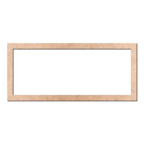 Recorte Moldura Ret 40 x 90 cm Borda 4 cm / MDF 3mm