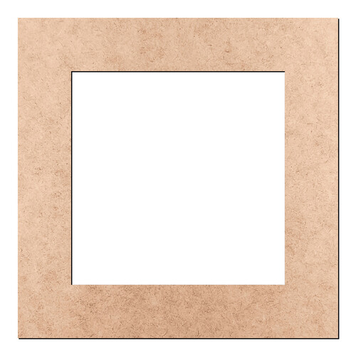 Recorte Moldura Quad 60 cm Borda 10 cm / MDF 3mm