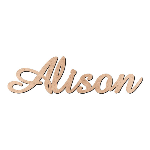 Recorte Alison Amaze / MDF 3mm