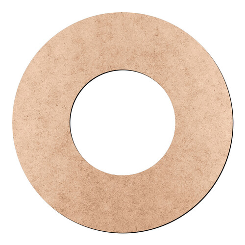 Recorte Moldura Cir 50 cm Borda 13 cm / MDF 3mm