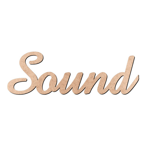 Recorte Sound Amaze / MDF 3mm