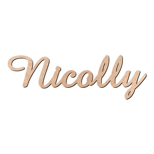 Recorte Nicolly Amaze / MDF 3mm