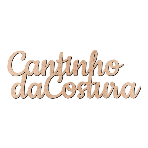 Recorte Cantinho da Costura / MDF 3mm