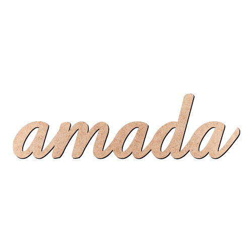 Recorte amada Amaze / MDF 3mm