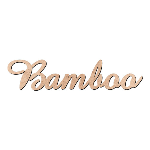 Recorte Bamboo Amaze / MDF 3mm