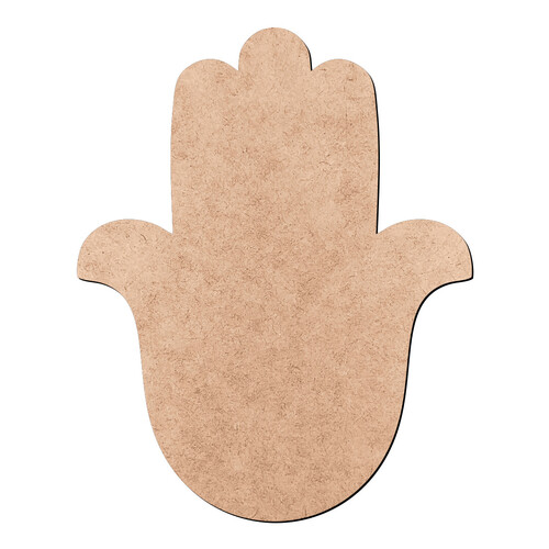 Recorte Hamsa Lisa / MDF 3mm