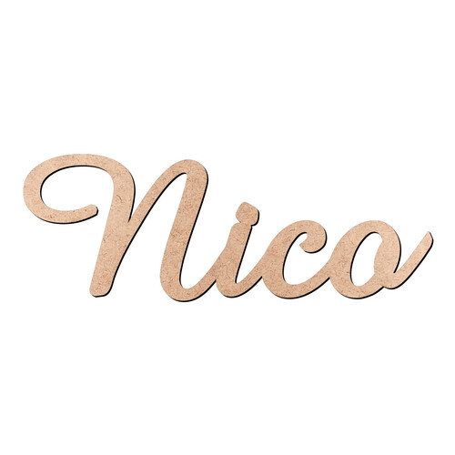 Recorte Nico Amaze / MDF 3mm