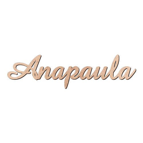 Recorte Anapaula Amaze / MDF 3mm