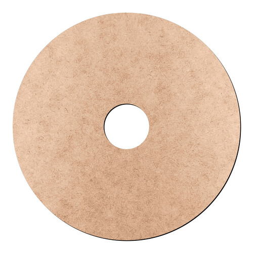 Recorte Moldura Cir 25 cm Borda 10 cm / MDF 3mm