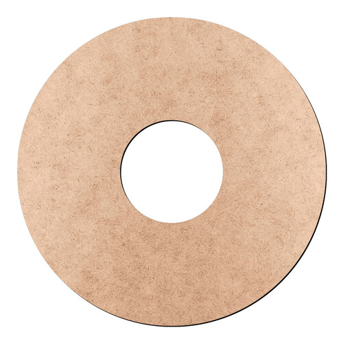 Recorte Moldura Cir 18 cm Borda 6 cm / MDF 3mm