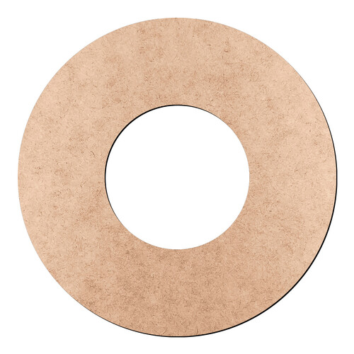 Recorte Moldura Cir 11 cm Borda 3 cm / MDF 3mm