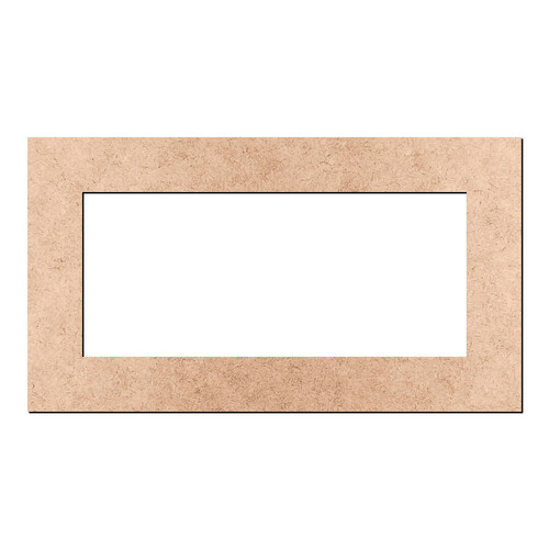 Recorte Moldura Ret 50 x 90 cm Borda 10 cm / MDF 3mm