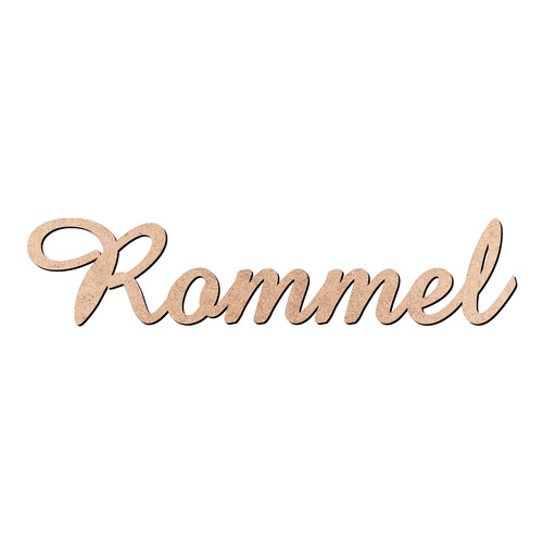 Recorte Rommel Amaze / MDF 3mm