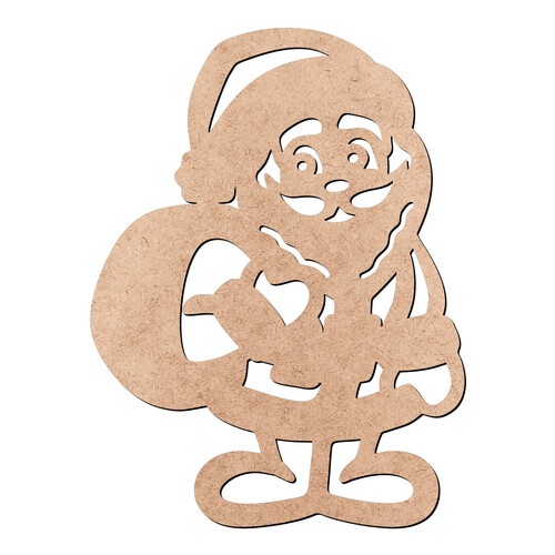 Recorte Papai Noel / MDF 3mm