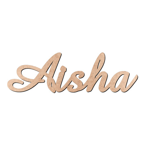 Recorte Aisha Amaze / MDF 3mm