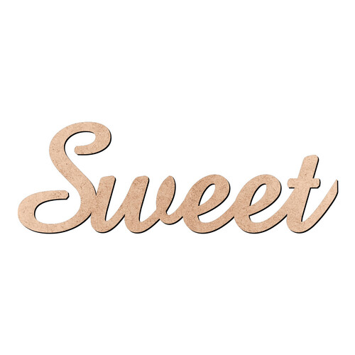 Recorte Sweet Amaze / MDF 3mm