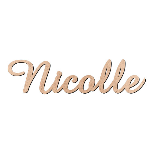 Recorte Nicolle Amaze / MDF 3mm