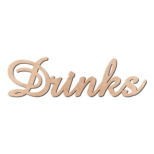 Recorte Drinks Amaze / MDF 3mm