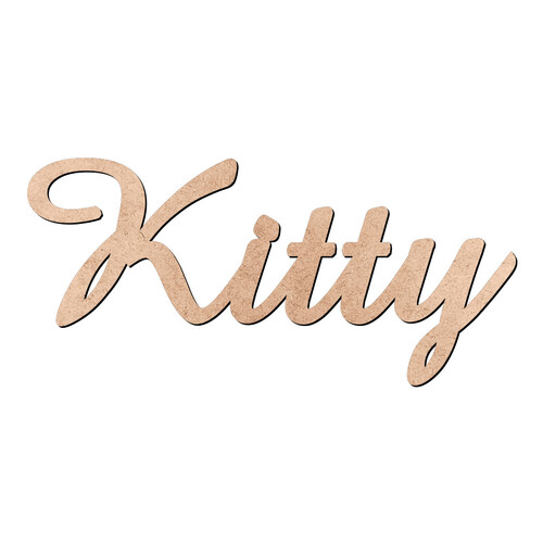 Recorte Kitty Amaze / MDF 3mm