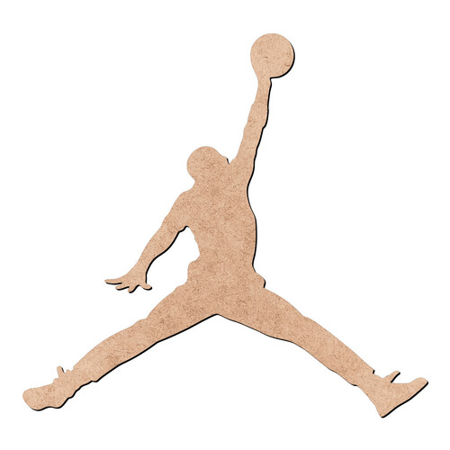 Recorte Salto Michael Jordan / MDF 3mm