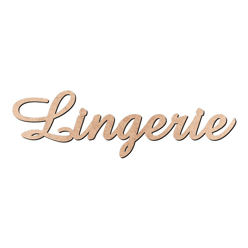 Recorte Lingerie Amaze / MDF 3mm