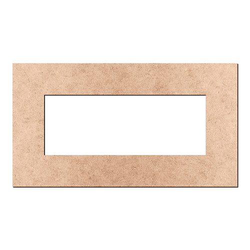 Recorte Moldura Ret 39 x 71 cm Borda 10 cm / MDF 3mm